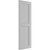 Ekena Millwork Farmhouse/Flat Panel Combination Fixed Mount Shutters - Painted Expanded Cellular PVC - TFP101FPF12X036PR