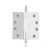 Grandeur Hardware - 4" Steeple Tip Heavy Duty Hinge with Square Corners - Bright Chrome - STEHNG - 814561