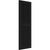 Ekena Millwork Farmhouse/Flat Panel Combination Fixed Mount Shutters - Painted Expanded Cellular PVC - TFP101LVF12X027BL