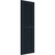 Ekena Millwork Farmhouse/Flat Panel Combination Fixed Mount Shutters - Painted Expanded Cellular PVC - TFP101LVF12X027OB