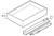 Mantra Cabinetry - Omni Paint - Roll Tray Kits - RT15WD-OMNI SNOW