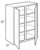 Mantra Cabinetry - Omni Paint - Wall Double Door Cabinets - W4242-OMNI MINERAL