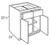 Mantra Cabinetry - Omni Paint - Universal Design - Base Double Door Cabinets - B4232.5-OMNI MINERAL