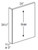 Mantra Cabinetry - Omni Paint - Base Panel with Filler Attached - BEPF1.5LAM-OMNI GRAPHITE