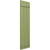 Ekena Millwork Farmhouse/Flat Panel Combination Fixed Mount Shutters - Painted Expanded Cellular PVC - TFP101SBF17X026MG
