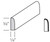 Mantra Cabinetry - Spectra Paint - Accent Moulding, Small Scribe - SSM8-SPECTRA MINERAL
