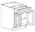 Life Art Cabinetry - Base Cabinet - B30 - Princeton Off White