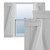 Ekena Millwork Farmhouse/Flat Panel Combination Fixed Mount Shutters - Painted Expanded Cellular PVC - TFP102BBF16X026PR