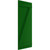 Ekena Millwork Farmhouse/Flat Panel Combination Fixed Mount Shutters - Painted Expanded Cellular PVC - TFP102BBF21X049HG