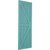 Ekena Millwork Farmhouse/Flat Panel Combination Fixed Mount Shutters - Painted Expanded Cellular PVC - TFP102FH12X025PT