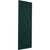 Ekena Millwork Farmhouse/Flat Panel Combination Fixed Mount Shutters - Painted Expanded Cellular PVC - TFP102FH12X026FG