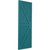 Ekena Millwork Farmhouse/Flat Panel Combination Fixed Mount Shutters - Painted Expanded Cellular PVC - TFP102FH15X026AN