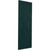 Ekena Millwork Farmhouse/Flat Panel Combination Fixed Mount Shutters - Painted Expanded Cellular PVC - TFP107FH18X080FG