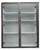 Eurocraft Cabinetry Shaker Series Gauntlet Gray Kitchen Cabinet - WGD2436 - SHG