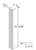 Aristokraft Cabinetry Select Series Dayton Birch Cabinet Filler FFL396