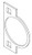 Aristokraft Cabinetry Select Series Dayton Birch Hinge Spacers HNGSHIMDR