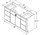 Aristokraft Cabinetry All Plywood Series Dayton Birch Trimmable Vanity Double Drawer Base VDDBT6032.5