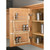 Rev-A-Shelf - 4SR-18 - 18" Cabinet Door mount Wood 3-Shelf Spice Rack