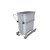 Rev-A-Shelf - RUKD-820-1 - Undersink Chrome Steel Pull Out Waste/Trash Container