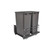 Rev-A-Shelf - 53WC-2150SCDM-213 - Double 50 Qrt Pull-out Waste Container Soft-Close