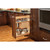 Rev-A-Shelf - 448KB-BCSC-8C - 8" Base Cabinet Organizer with Knife Block with Soft-Close