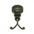 Better Home Products - Ocean Beach Collection - Double Robe Hook - Dark Bronze - 2902DB