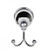 Better Home Products - West Portal Collection - Double Robe Hook - Chrome - 5702CH