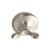 Better Home Products - Waterfront Collection - Double Robe Hook - Satin Nickel - 2302SN