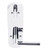 Better Home Products - Atherton Collection - Trim Plate RT - Chrome - BP02TRIM88CHRT