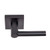 Better Home Products - Mill Valley Collection - Passage Lever - Dark Bronze - 97111DB