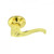 Better Home Products - Paciic Heights Collection - Lever Entry LH - Polished Brass - 15503PBLT