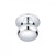 Better Home Products - Noe Valley Collection - Mushroom Knob Dummy - Chrome - 82388CH