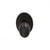 Better Home Products - Nob Hill Collection - Solid Egg Knob Passage - Dark Bronze - 49111DB