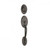 Better Home Products - Embarcadero Collection - Handleset with Ball Knob Interior - Dark Bronze - 38811DB