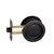 Better Home Products - Round Bore Collection - Pocket Door Passage - Dark Bronze - 819DB