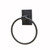 Residential Essentials - Towel Ring - Black - 2586BK