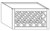 Life Art Cabinetry - Wall Wine Rack Cabinet - WRC3015 - Anchester White