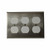 Residential Essentials - Switch Plate - Satin Nickel - 10833SN