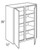 Mantra Cabinetry - Omni Stain - Wall Double Door Cabinets - W4239-OMNI BEACHWOOD