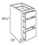 Mantra Cabinetry - Omni Stain - 3 Drawer Base Cabinets - 3DB12-OMNI BEACHWOOD