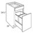 Mantra Cabinetry - Omni Stain - Base Wastebasket Cabinets - BWB18-OMNI BEACHWOOD