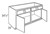 Mantra Cabinetry - Omni Stain - Sink Base Cabinets - SB42-OMNI BEACHWOOD