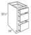 Mantra Cabinetry - Omni Stain - Universal Design - 3 Drawer Base Cabinets - 3DB1532.5-OMNI BEACHWOOD