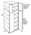 Mantra Cabinetry - Omni Stain - Utility Double Door Cabinets - U309324-OMNI BEACHWOOD