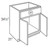Mantra Cabinetry - Omni Stain - Admiral Vanity Sink Base Cabinets - VSB363421-1-OMNI BEACHWOOD