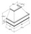 Mantra Cabinetry - Spectra Paint - Classic Square Wood Hood - WHS36-SPECTRA MINERAL