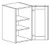 Life Art Cabinetry - Wall Cabinet with 1 Door - W1542 - Edinburgh