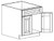 Life Art Cabinetry - Vanity Sink Base Cabinet - VSB24 - Cambridge