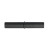 Seaside Shutter Hardware - Brass Strap Pin Kit - Flat Black