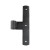 Seaside Shutter Hardware - Brass Arch T - Hinge - 3/4" Offset - Satin Nickel